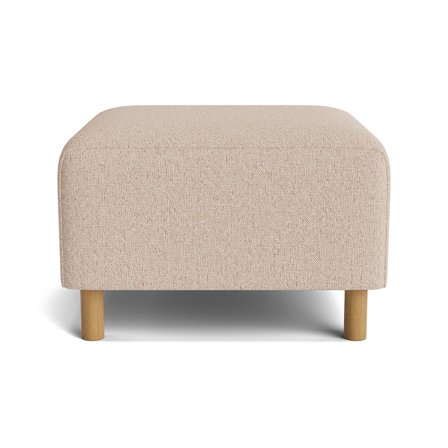 Seam puf - Montreal Beige - 70x68x45 - Puf