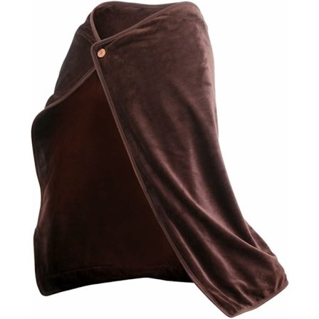 Langaton USB-lämmitetty peitto, puettava lämmityshuivi stressin lievittämiseen ja verenkierron parantamiseen, kannettava akkukäyttöinen flanellikangas