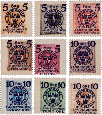 Sverige - AFA 88-96 - Postfrisk