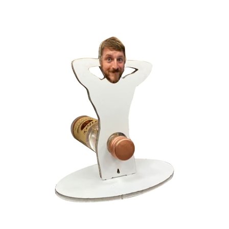 Miesten viiniteline Puinen viinipulloteline