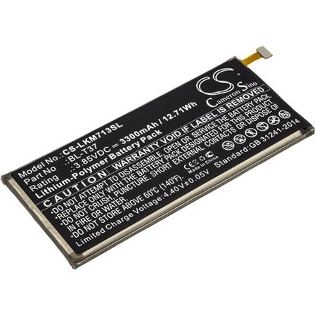Batteri for SmartPhone, Mobil for LG Q8 2018, Q815L, Q815S og andre.