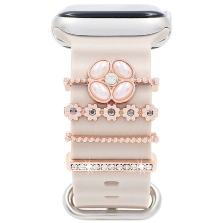 Klokkereim Ornament Dekorativ Ring ROSE GULL_ma