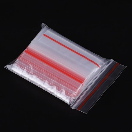 Små poser Tiny Ziplock poser Forseglbare Grip Seal poser 6 x 9cm (2.3x3.5") Klar Mini Plastikposer Transparent Polythenposer Opbevaring