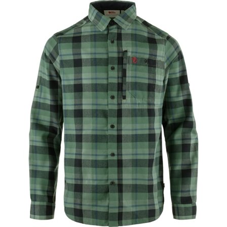 Fjällräven Men's Fjällglim Relaxed Shirt in Deep Patina/Dark Navy | Size: 2XL