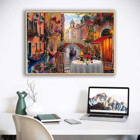 5d Diy Diamond Painting Vägghusdekoration, 30*40cm