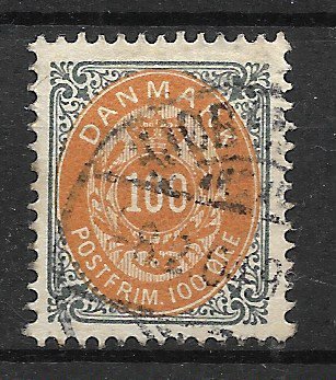 Danmark 1902 - AFA 31Cy - Stemplet