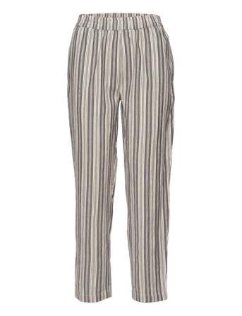 Savannah Pants Brown Stripe Patterned Moshi Moshi Mind