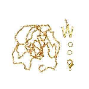 Me & My Box Gold W Pendant Set One Size - Stationery - One size - Gold - Junge - Jewelries & Jewel-case