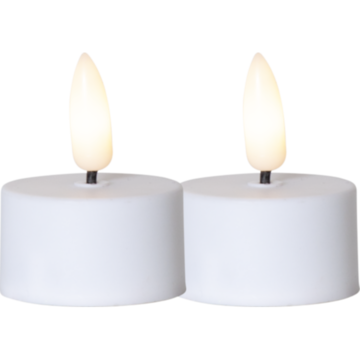 LED telys Flamme 2-pak