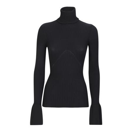 Andrea Adamo, Turtlenecks Czarny, Kobieta, Rozmiar: S