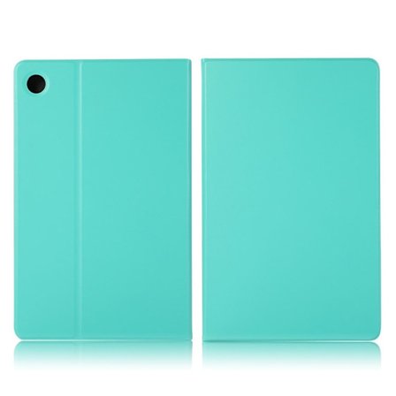 Lenovo Tab M10 HD Gen 2 texturerat läderfodral - Cyan