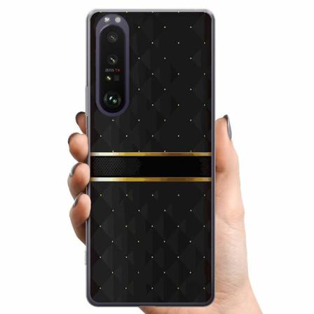 Sony Xperia 1 Iii Tpu Mobilskal Golden Stripes
