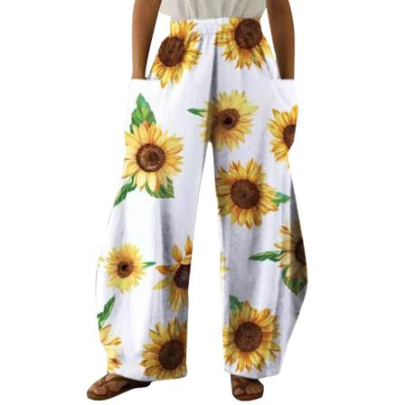 Palazzo Pant High Waist Loungewear För Kvinnor