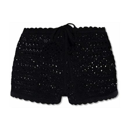 Saint Laurent, Short Shorts Zwart, Dames, Maat:L
