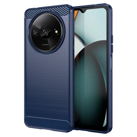 Carbon Flex Xiaomi Redmi A3 cover - Blå
