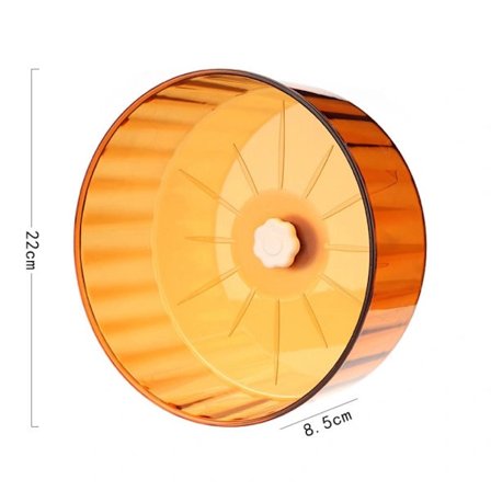 Hamsterhjul Hamster træningshjul ORANGE L orange L[PL]