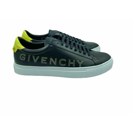 Givenchy Urban Street Low Perforated Logo Sneakers , Zwart , Heren , Maat: 42 EU