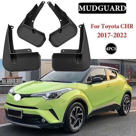Lokasuojat Toyota C-hr 2017-2022 Chr:n Mudguards Mud Flaps Splash Guards Etu- ja Takapyörille Loksuttimet Auton Muotoilu