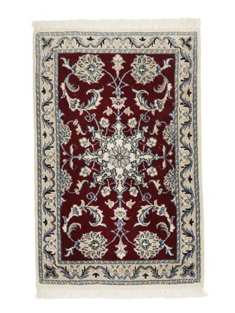 Medaljong Liten Nain Matta 60X90 Ull