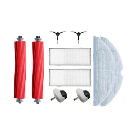 10 delar för S7 T7s Plus G10 G10s Pro Huvudborste Tillbehör Xiaomi Dammsugare Ersättning AC