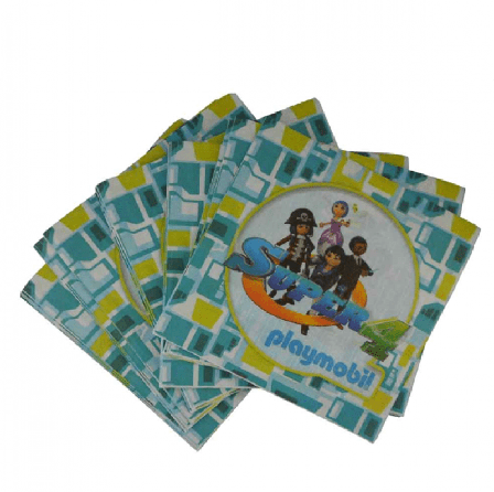 Playmobil Super4 servetter 20-pack - Partyninja.se