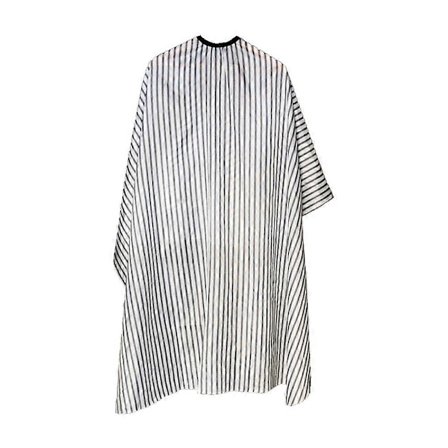 Profesjonell Barber Cape med Justerbar Klips Snap Lukking Hårklippekappe Frisørkappe Salong Cape