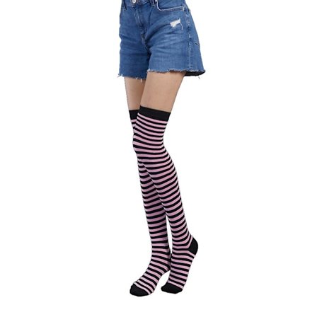 Strumpbyxor Långa Strumpor Regnbåge Lår Rollspel Party