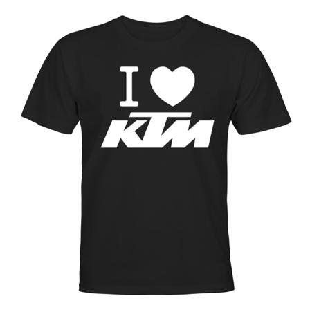 KTM - T-SKJORTE - UNISEX Svart - 3XL