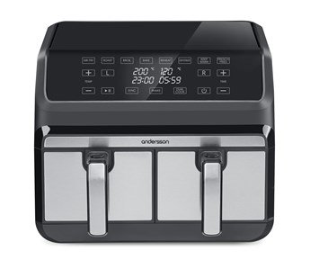 Andersson AFR 2.5 - Fyndvara - Airfryer med två korgar för effektiv fritering