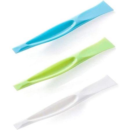 Rengjøringsskrapeverktøy Kjøkkenplastskrape Flerbruks stiv grill