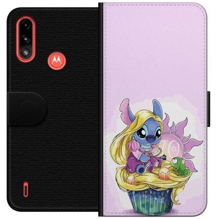 Motorola Moto E7 Power Lommeboketui Stitch Prinsesse