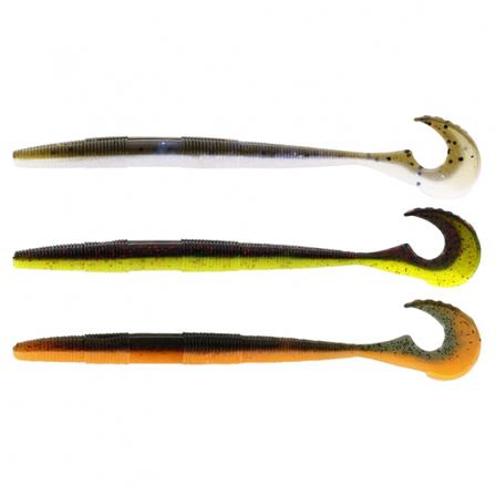 Westin Swimming Wormcm, 5g (5pcs) - Dark Water Mix 7