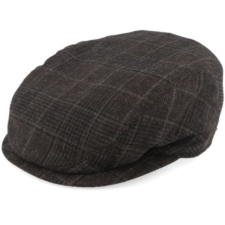 Wigéns - Brun flatcap Keps - Ivy Slim Cap Brown Flat Cap @ Hatstore