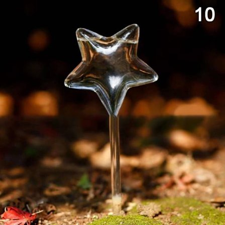 11 Typer Glass Blomster Vannmater Automatisk selvvanning De