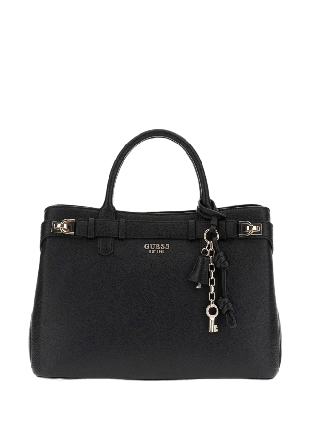 Guess Gregoria Lrg Gfriend Satchel Handväskor Dam Svart ONESIZE