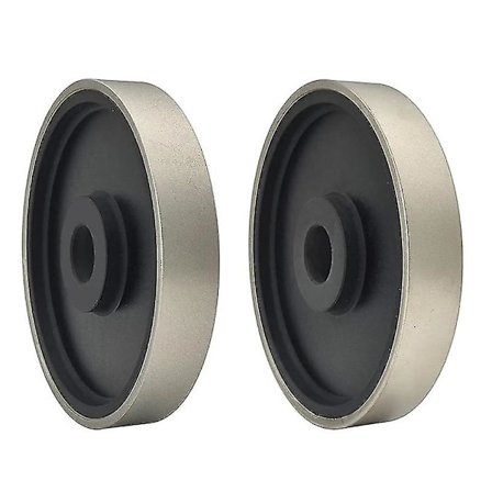 2 stk Diamant Lapidary Smykker Sliping Hjul 6 Tommer 600 1000 Korn, 1 Tommer Arbor Hull, Diamant Sliping