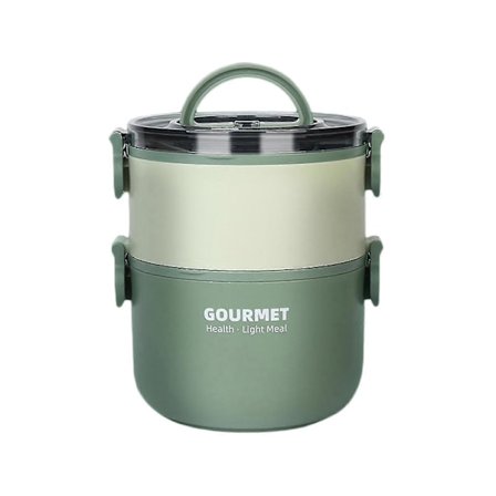 Termos for mat, mat termokanne isolert suppetermosflasker, matbeholder i rustfritt stål Bento matboks reise campingtermos 1000ml1600