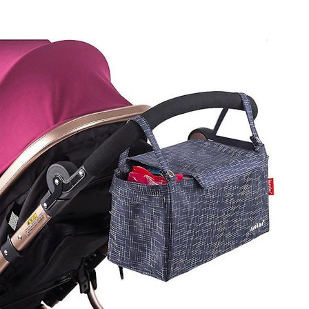 Lastenvaunukassi Nylon Äitiyskassi Vaunuihin Ripustuva Kassi
