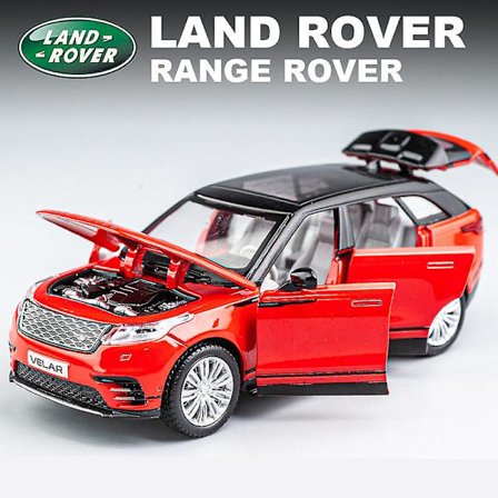 1:32 Land Range Rover Velar Legeringsbil Modell Gjuten Leksak Metall V