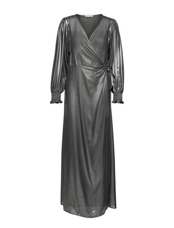 Hanny L Wrap Dress 11345 Grey Samsøe Samsøe