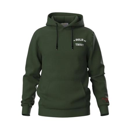 In Gold We Trust, Hoodies Groen, Heren, Maat:L