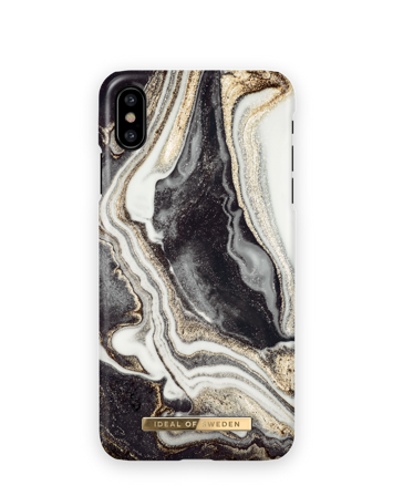 iPhone X/XS Hoesje, Golden Ash marble, iDeal of Sweden