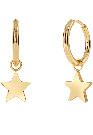 Edblad Sirius Hoops Gold Smycken & klockor Dam Guld ONESIZE