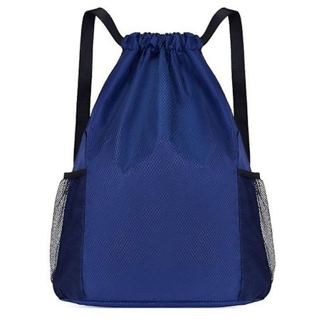 Ryggsekk med snøring for svømming, skole, idrett, studenter, vanntett sportsbag, gym, reiser, barn, voksne, fitness
