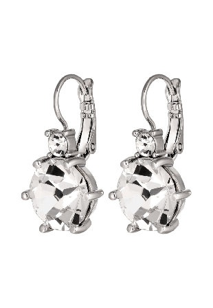 Dyrberg & Kern BEGONIA SS CRYSTAL Örhängen Dam Silver ONESIZE