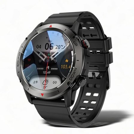 NX9 Robuste Smartwatches til Mænd Til Android Huawei Ios Vandtætte Ure 1.39'' HD Fitness Tracker Bluetooth Opkald Smartwatch