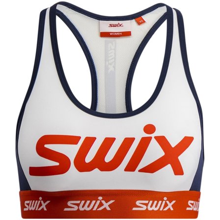 Swix Roadline Bra W Bright White/Fiery Red