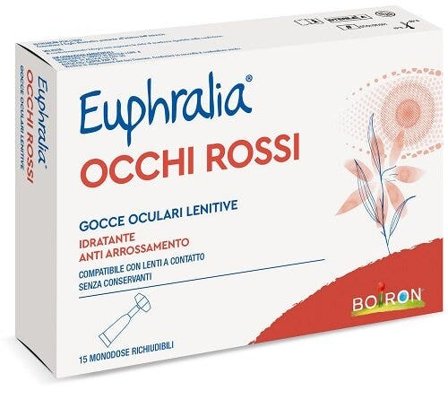 Euphralia Gocce Oculari Lenitive Occhi Rossi 15 Flaconcini