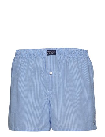 Polo Ralph Lauren Windowpane Woven Boxer - Blue - S