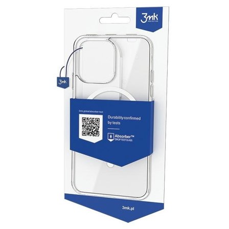 3MK S23 Mobilskal MagSafe - Transparent